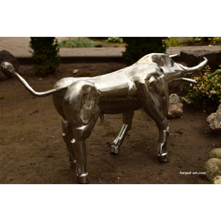 forged stainless steel bull